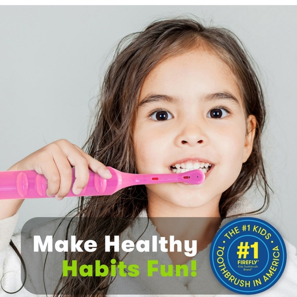 Firefly Clean N' Protect Rainbow High Rotary Power Toothbrush With Cap, Soft - Picture 7 of 7
